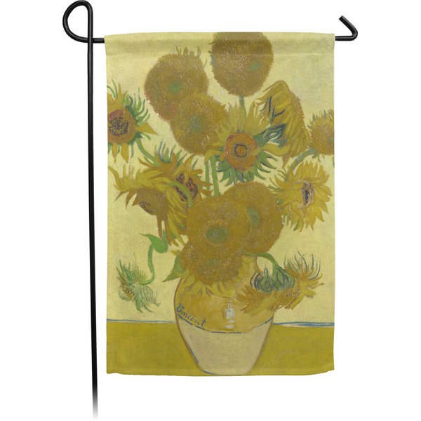 Custom Sunflowers (Van Gogh 1888) Small Garden Flag - Double Sided