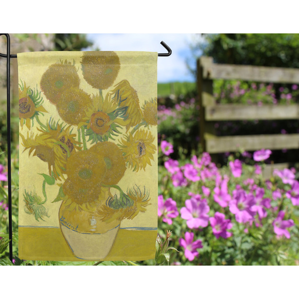 Sunflowers (Van Gogh 1888) Garden Flag - Outside In Flowers