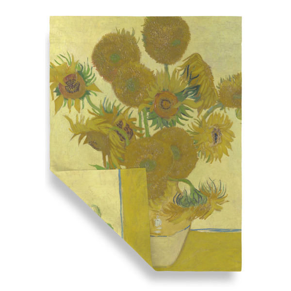 Sunflowers (Van Gogh 1888) Garden Flags - Large - Double Sided - FRONT FOLDED