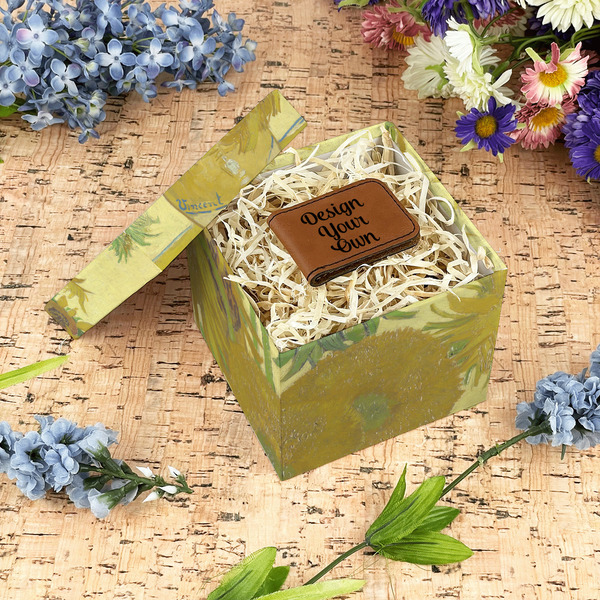 Sunflowers (Van Gogh 1888) Gift Boxes with Lid - Canvas Wrapped - Small - In Context