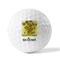 Sunflowers (Van Gogh 1888) Golf Balls - Generic - Set of 3 - FRONT