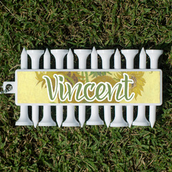 Sunflowers (Van Gogh 1888) Golf Tees & Ball Markers Set