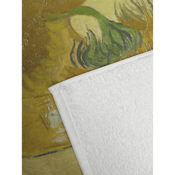 Sunflowers (Van Gogh 1888) Golf Towel - DETAIL (Small Full Print)