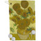 Sunflowers (Van Gogh 1888) Golf Towel (Personalized) - FRONT (Small Full Print)
