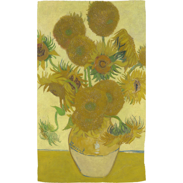 Sunflowers (Van Gogh 1888) Hand Towel - Full View