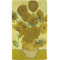 Sunflowers (Van Gogh 1888) Hand Towel - Full View