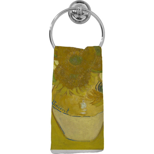 Custom Sunflowers (Van Gogh 1888) Hand Towel - Full Print