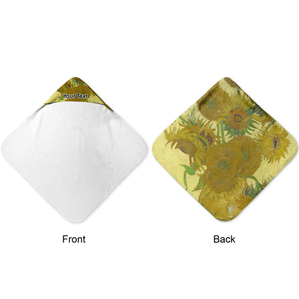 Sunflowers (Van Gogh 1888) Hooded Baby Towel- Approval