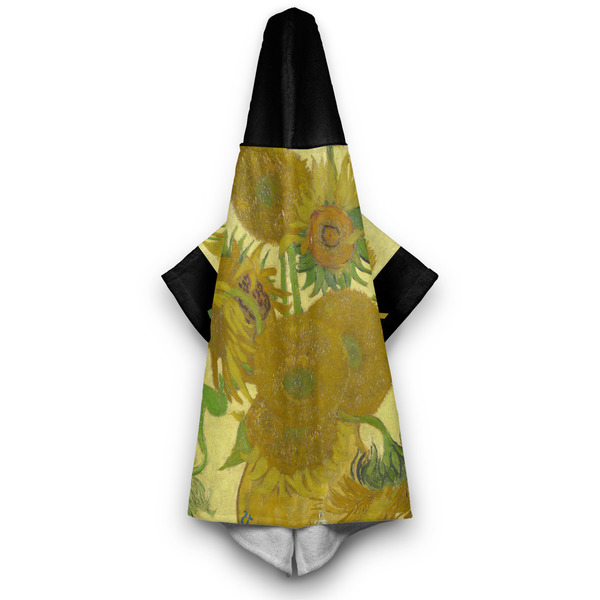 Sunflowers (Van Gogh 1888) Hooded Towel - Hanging