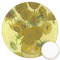 Sunflowers (Van Gogh 1888) Icing Circle - Large - Front