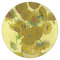 Sunflowers (Van Gogh 1888) Icing Circle - Medium - Single