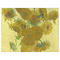 Sunflowers (Van Gogh 1888) Indoor / Outdoor Rug - 6'x8' - Front Flat