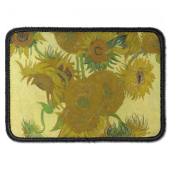 Sunflowers (Van Gogh 1888) Iron On Rectangle Patch