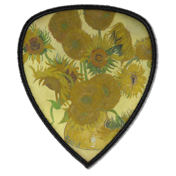 Custom Sunflowers (Van Gogh 1888) Iron on Shield Patch A