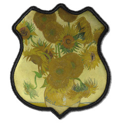 Sunflowers (Van Gogh 1888) Iron On Shield Patch C