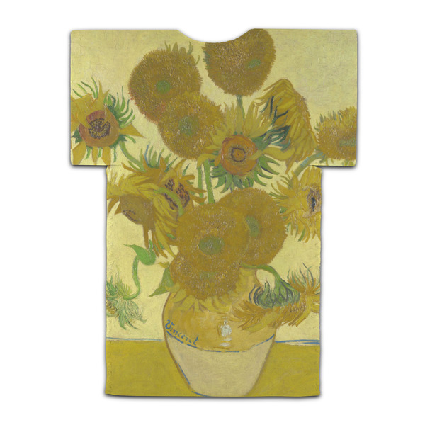 Sunflowers (Van Gogh 1888) Jersey Bottle Cooler - BACK (flat)
