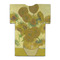 Sunflowers (Van Gogh 1888) Jersey Bottle Cooler - BACK (flat)
