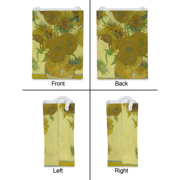 Sunflowers (Van Gogh 1888) Jewelry Gift Bag - Gloss - Approval