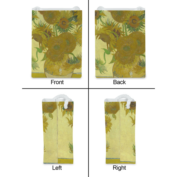 Sunflowers (Van Gogh 1888) Jewelry Gift Bag - Matte - Approval