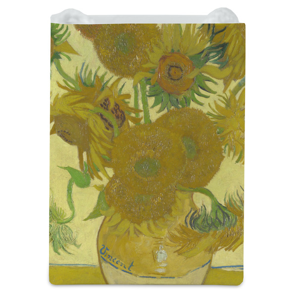 Sunflowers (Van Gogh 1888) Jewelry Gift Bag - Matte - Front