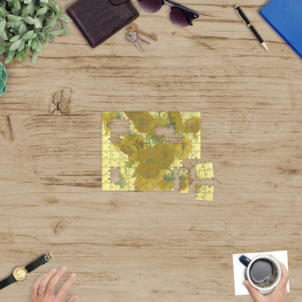 Sunflowers (Van Gogh 1888) Jigsaw Puzzle 110 Piece - In Context
