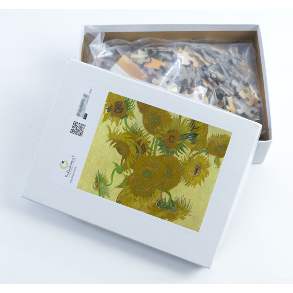 Sunflowers (Van Gogh 1888) Jigsaw Puzzle 252 Piece - Box