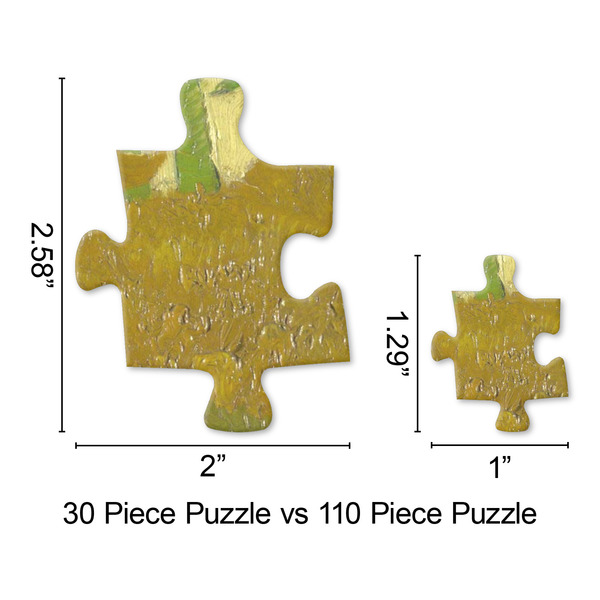 Sunflowers (Van Gogh 1888) Jigsaw Puzzle - Piece Comparison