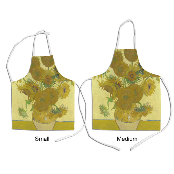 Sunflowers (Van Gogh 1888) Kid's Aprons - Comparison