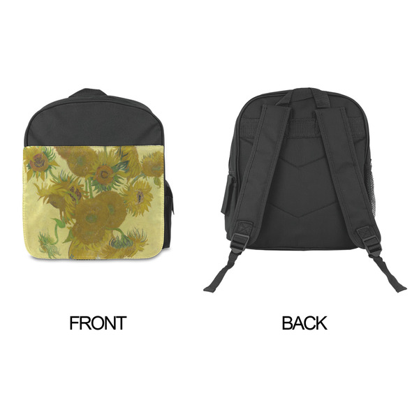 Sunflowers (Van Gogh 1888) Kid's Backpack - Approval