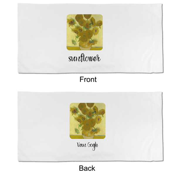 Sunflowers (Van Gogh 1888) King Pillow Case - APPROVAL (partial print)