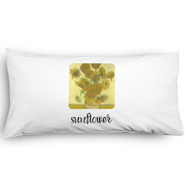 Custom Sunflowers (Van Gogh 1888) Pillow Case - King - Graphic
