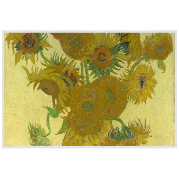 Sunflowers (Van Gogh 1888) Laminated Placemat - Back