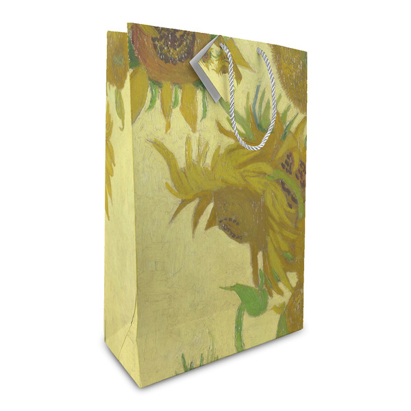 Custom Sunflowers (Van Gogh 1888) Large Gift Bag