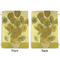 Sunflowers (Van Gogh 1888) Large Laundry Bag - Front & Back View