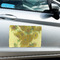 Sunflowers (Van Gogh 1888) Large Rectangle Car Magnets- In Context