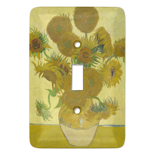 Custom Sunflowers (Van Gogh 1888) Light Switch Cover