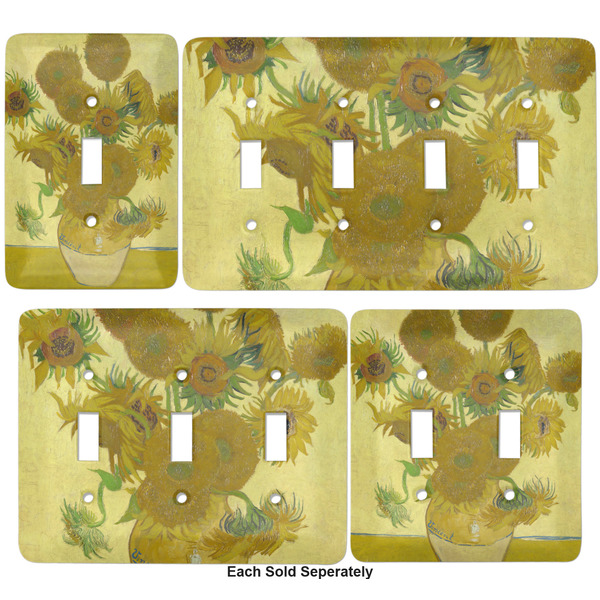 Sunflowers (Van Gogh 1888) Light Switch Covers all sizes