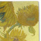 Sunflowers (Van Gogh 1888) Linen Placemat - Detail
