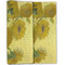 Sunflowers (Van Gogh 1888) Linen Placemat - Double Sided - Folded Half