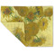 Sunflowers (Van Gogh 1888) Linen Placemat - Folded Corner (double side)