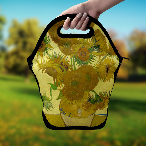 Sunflowers (Van Gogh 1888) Lunch Bag - Hand