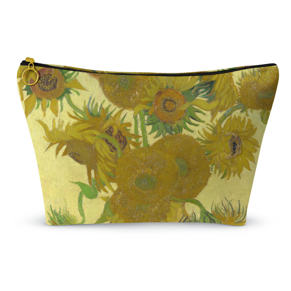 Custom Sunflowers (Van Gogh 1888) Makeup Bag - Small - 8.5"x4.5"