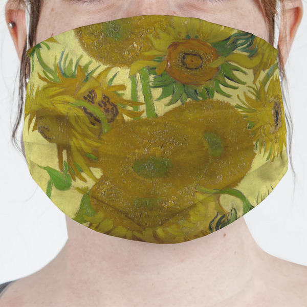 Custom Sunflowers (Van Gogh 1888) Face Mask Cover