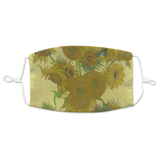 Custom Sunflowers (Van Gogh 1888) Adult Cloth Face Mask - XLarge