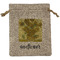 Sunflowers (Van Gogh 1888) Medium Burlap Gift Bag - Front