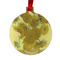 Sunflowers (Van Gogh 1888) Metal Ball Ornament - Front