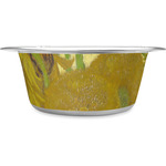 Sunflowers (Van Gogh 1888) Stainless Steel Dog Bowl - Large