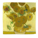 Sunflowers (Van Gogh 1888) Microfiber Dish Rag
