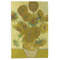 Sunflowers (Van Gogh 1888) Microfiber Dish Towel - APPROVAL