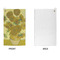 Sunflowers (Van Gogh 1888) Microfiber Golf Towels - APPROVAL